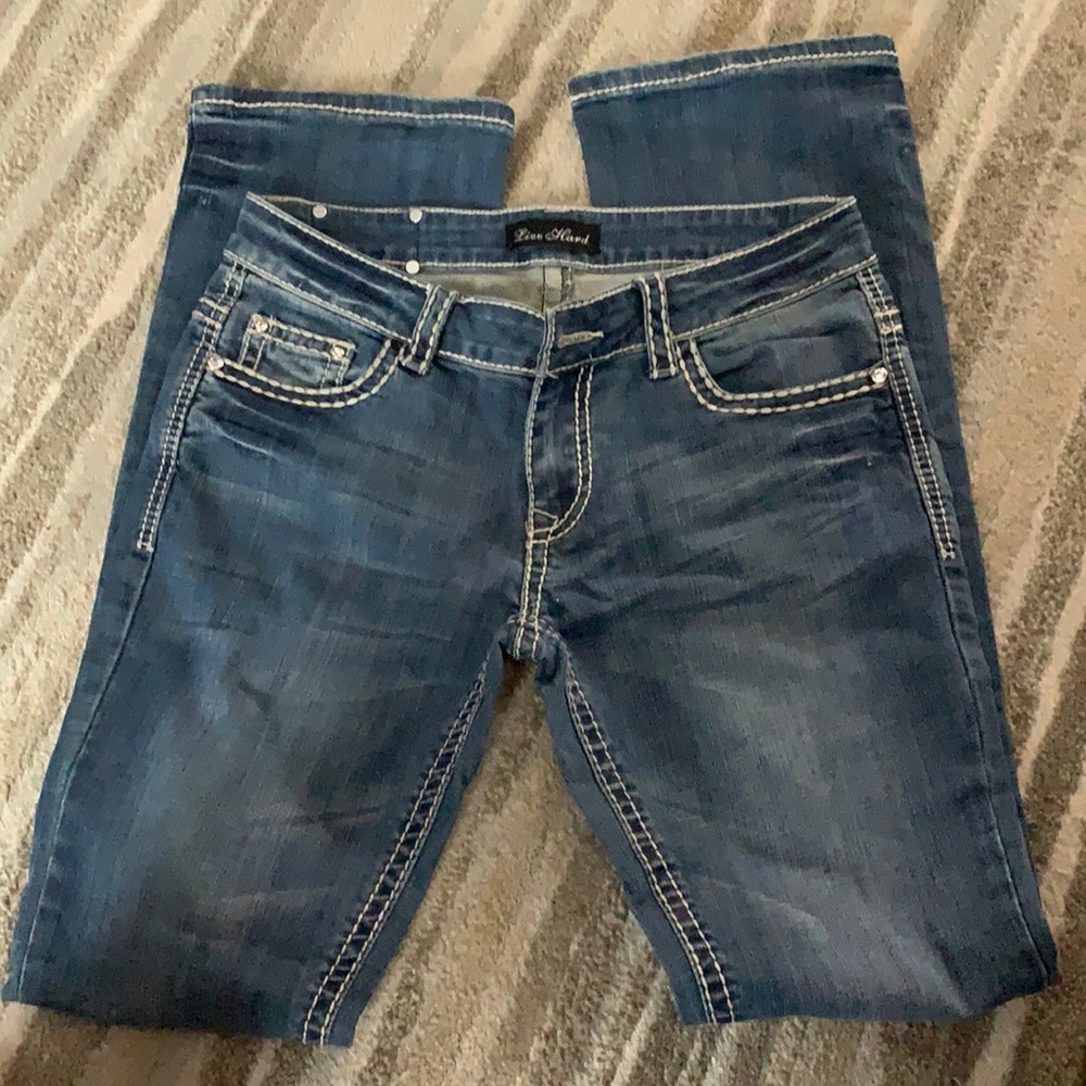 Live Hard women’s jeans